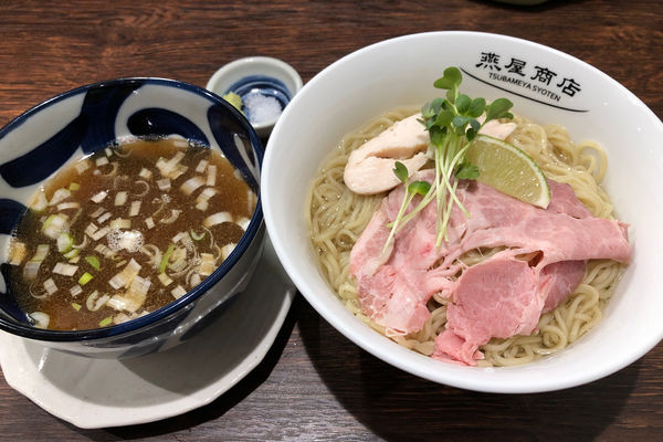 「昆布水つけ麺 900円」@中華そば 燕屋商店の写真