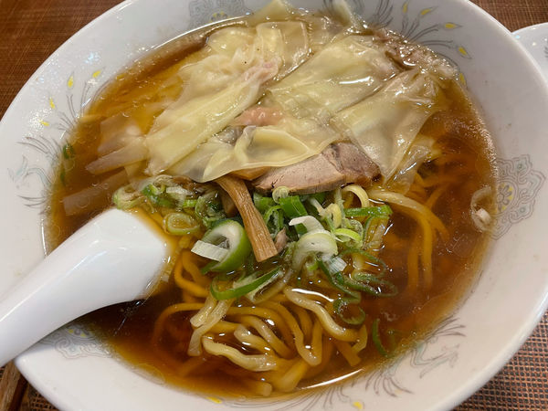 「ワンタン麺770円」@珍來 梅島店の写真