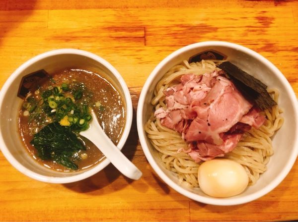 「特製濃厚つけ麺」@真鯛らーめん 麺魚の写真