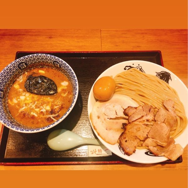 「特製つけ麺」@日本の中華そば富田 成田空港店の写真