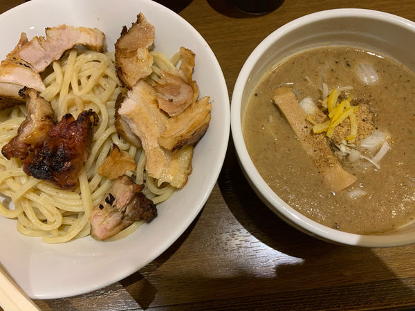 「つけ麺」@麺garage 肉ヲ見ルの写真