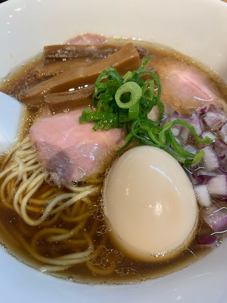 「煮干しそば」@らぁ麺 田じまの写真