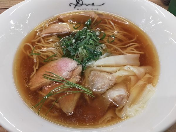 「醤油らぁ麺」@Ramen ドゥエ Edo Japanの写真