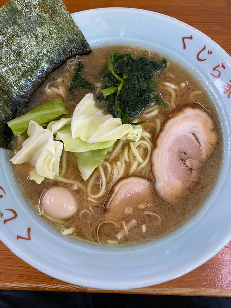 「ラーメン中」@ラーメン くじら家の写真