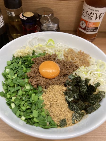 「台湾ＭＡＺＥそば・大（９２０円）」@麺屋ガテンの乱 本町淀屋橋店の写真