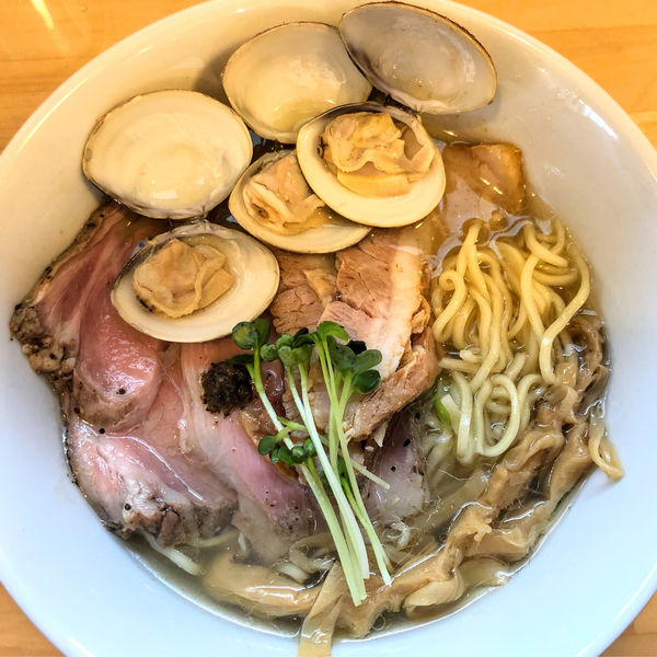 「特製蛤そば（塩）1050円」@麺屋壱心の写真