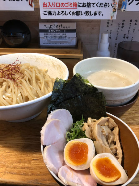 「特製濃厚鶏つけ麺　大　1150円」@麺匠ようすけ 鶏煮亭の写真