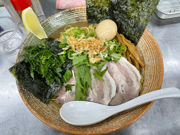 「冷やしまぜそば（アンコウ）」@覆麺 智の写真