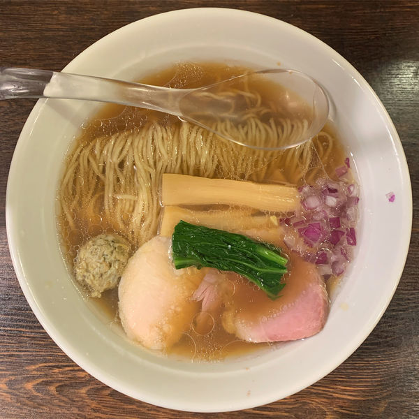 「貝出汁醤油そば」@貝出汁 中華そば 竹祥の写真