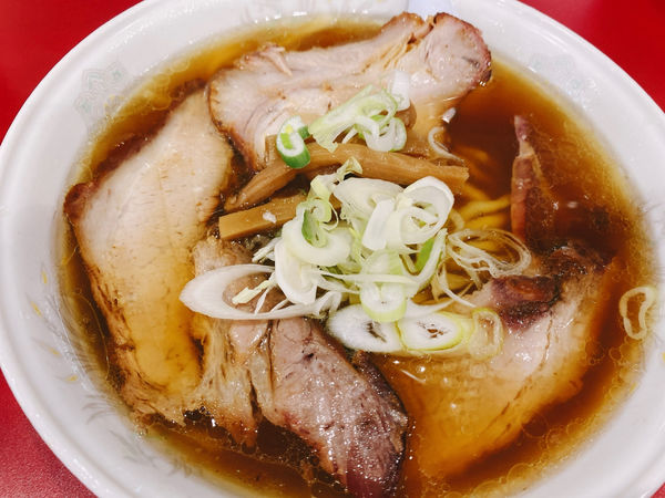 「チャーシュー麺　大盛」@一品香 駒生店の写真