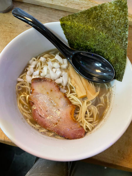 「らーめん大盛　和え玉」@いのうえの写真