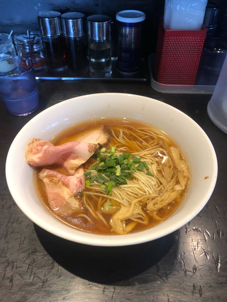 「煮干し中華そば790円」@らーめん ちゃん亭の写真