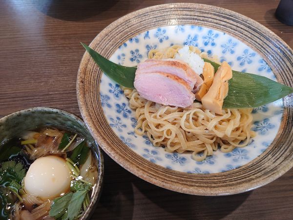 「味玉鴨つけ麺1000円」@㐂りん食堂の写真