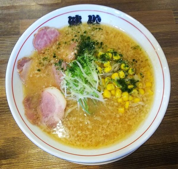 「味噌らーめん750円」@らーめん 健心の写真