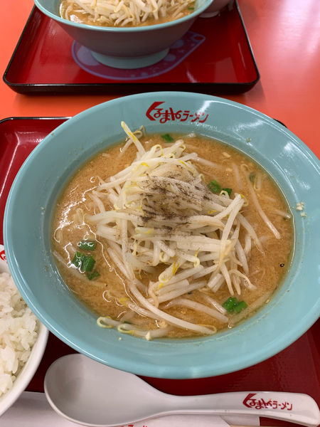 「味噌ラーメン」@くるまやラーメン 横浜泉区店の写真