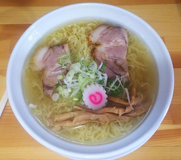「塩らぁめん大盛750円」@米澤 らぁけんの写真