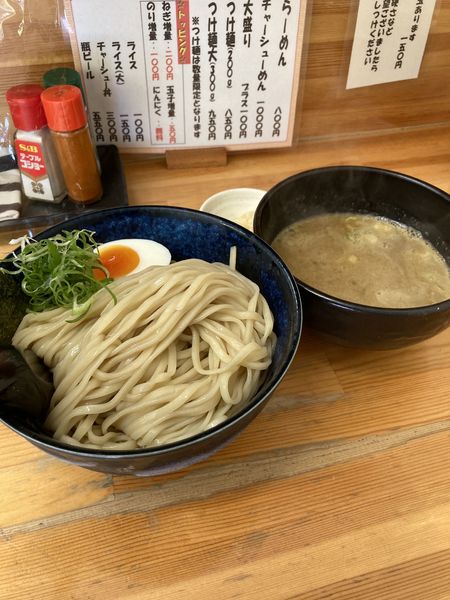 「つけ麺・大３００g（９５０円）＋にんにく（無料）」@いっぽしの写真