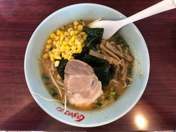 「サービス味噌ラーメン」@くるまやラーメン 足利南店の写真