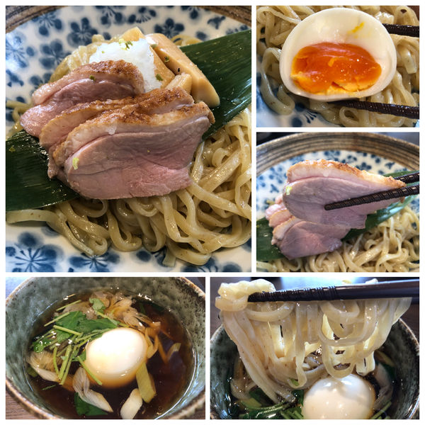 「味玉鴨つけ麺1000円」@㐂りん食堂の写真