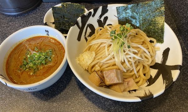 「濃厚つけ麺_赤」@麺屋とがし 龍冴の写真
