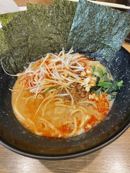 「坦々麺　海苔増し」@武松家 駅前大通り店の写真