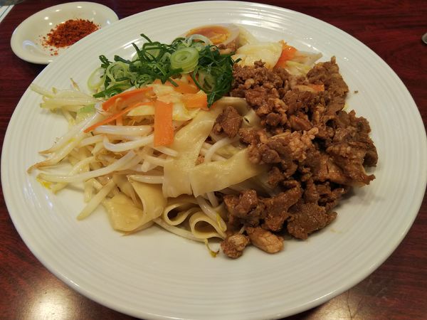 「【限定】ビャンビャン麺　＋ドリンクバイキング」@バーミヤン 伊那日影店の写真