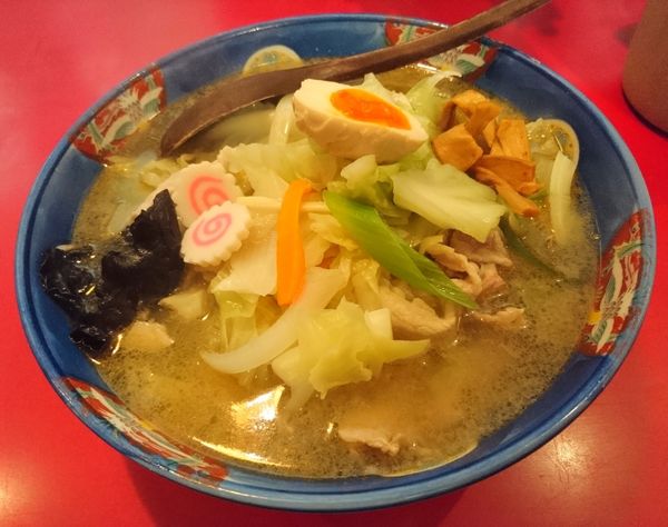 「五目ラーメン」@ラーメン桐生 伊勢崎店の写真