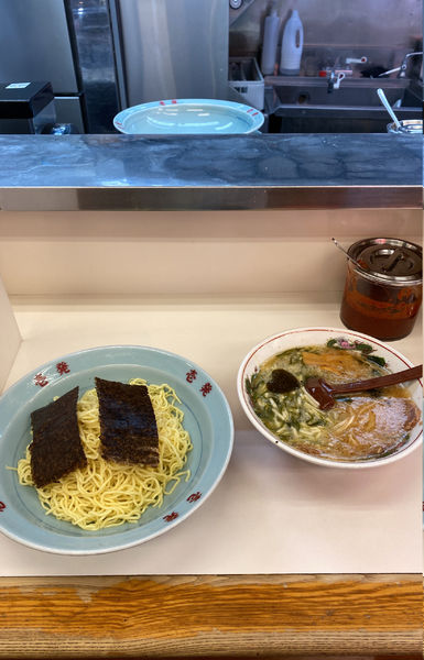 「めかとろつけ麺」@壱発ラーメン 福生店の写真