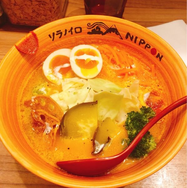 「特製ベジそば」@ソラノイロ NIPPONの写真