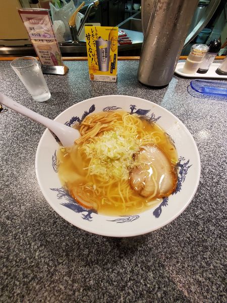 「ワンタン麺」@食堂園の写真