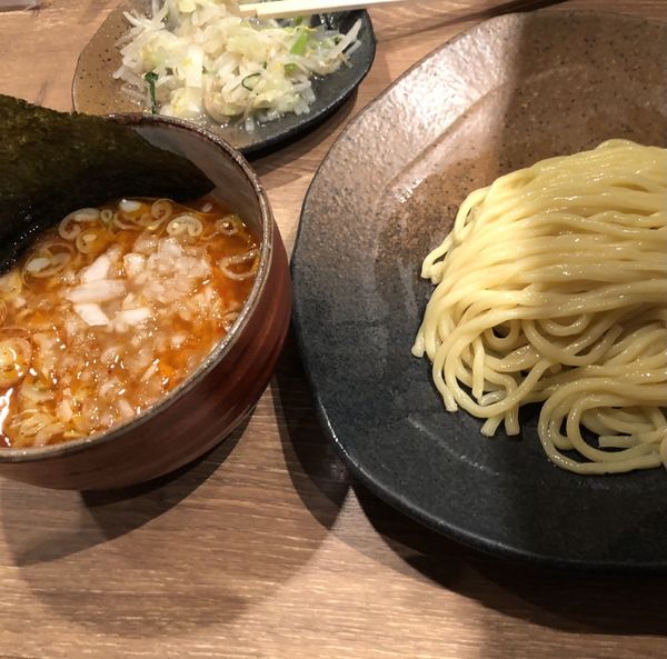 「辛味つけ麺」@つけ麺屋 ごんろく 両国店の写真