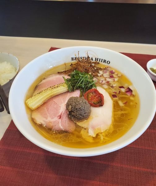 「(冷)えびそば汐」@えびそば 緋彩の写真