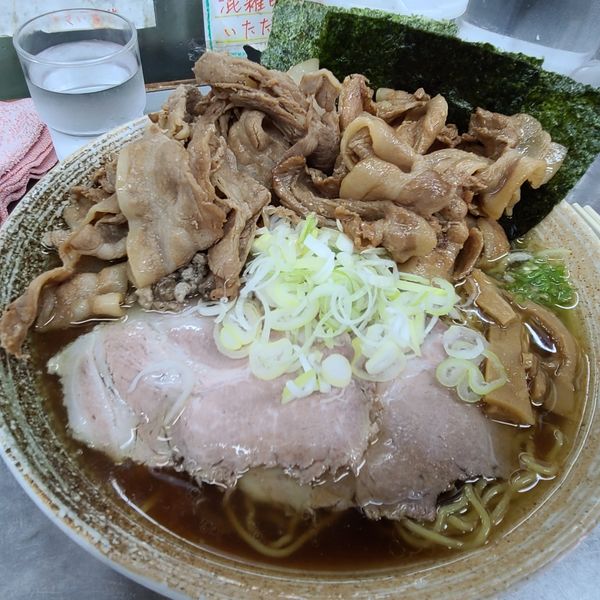 「烏賊煮干ラーメン」@覆麺 智の写真