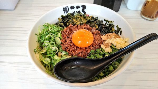 「台湾まぜそば(大・追い飯)+チーズ」@麺屋こころ 大岡山本店の写真