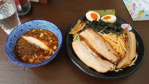 「ネギつけそば（並） 950円」@麺屋こうきの写真