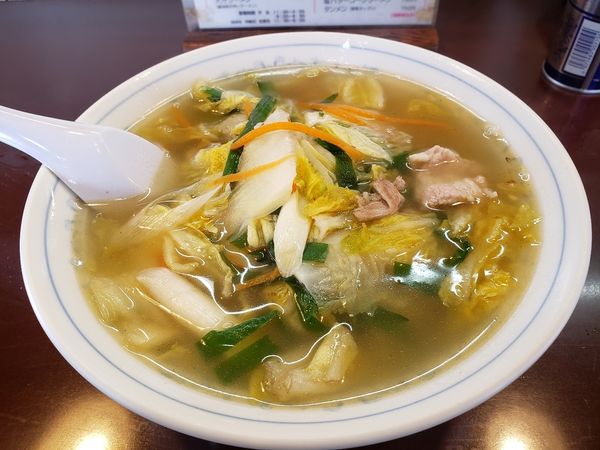 「タンメン」@ラーメンの店 金精の写真
