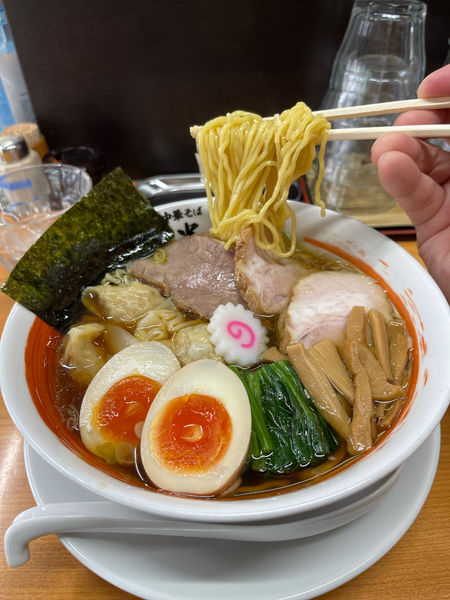 「特中華そば 1100円」@中華そば 半ざわの写真