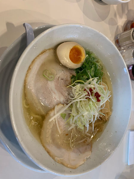 「こだわりの塩らーめん」@らーめん 浪越の写真