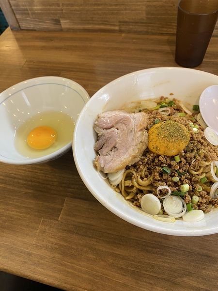 「坦々麺」@男気らーめん アカギの写真