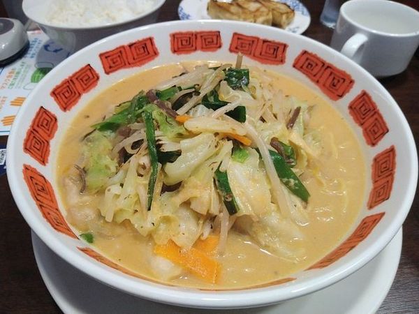「たっぷり野菜の味噌ラーメン」@バーミヤン 京都新堀川店の写真