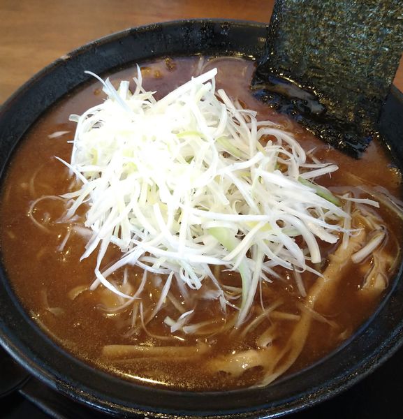 「中華そば(細麺)＋ネギ」@くりの木 加須店の写真