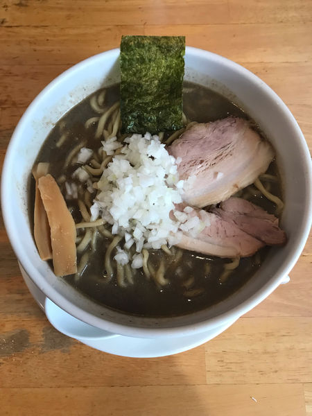 「煮干どろそば(大) 750円」@煮干そば とみ田の写真