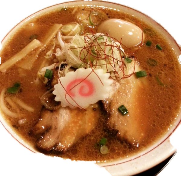 「入善ブラウンらーめん」@中国麺飯店 王虎の写真