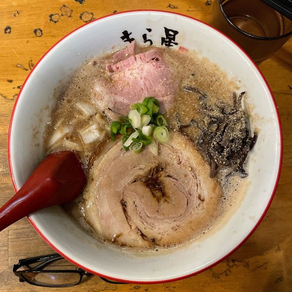 「2種盛りチャーシューどとんこつ」@きら星の写真