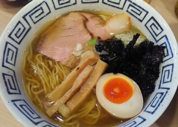 「煮干塩」@煮干しらーめん 田中にぼるの写真