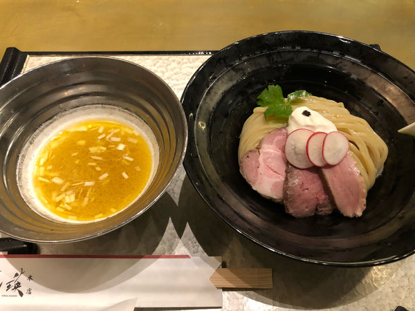 「特製つけ麺」@江戸前つけ麺 銀座 魄瑛の写真