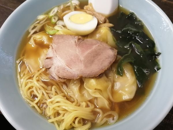 「ワンタンメン¥700」@中華食堂 松葉の写真