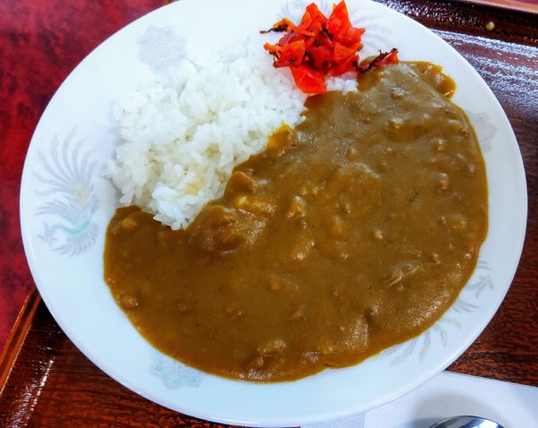 「Bランチ(ラーメン&カレーライス)1000円」@やまや食堂 分店の写真