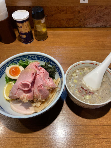 「特製煮干しつけ麺」@寿製麺よしかわ 川越店の写真