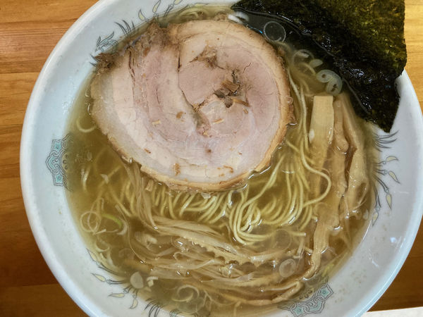 「ラーメン(塩) 700円」@地鶏ラーメン 赤大屋の写真